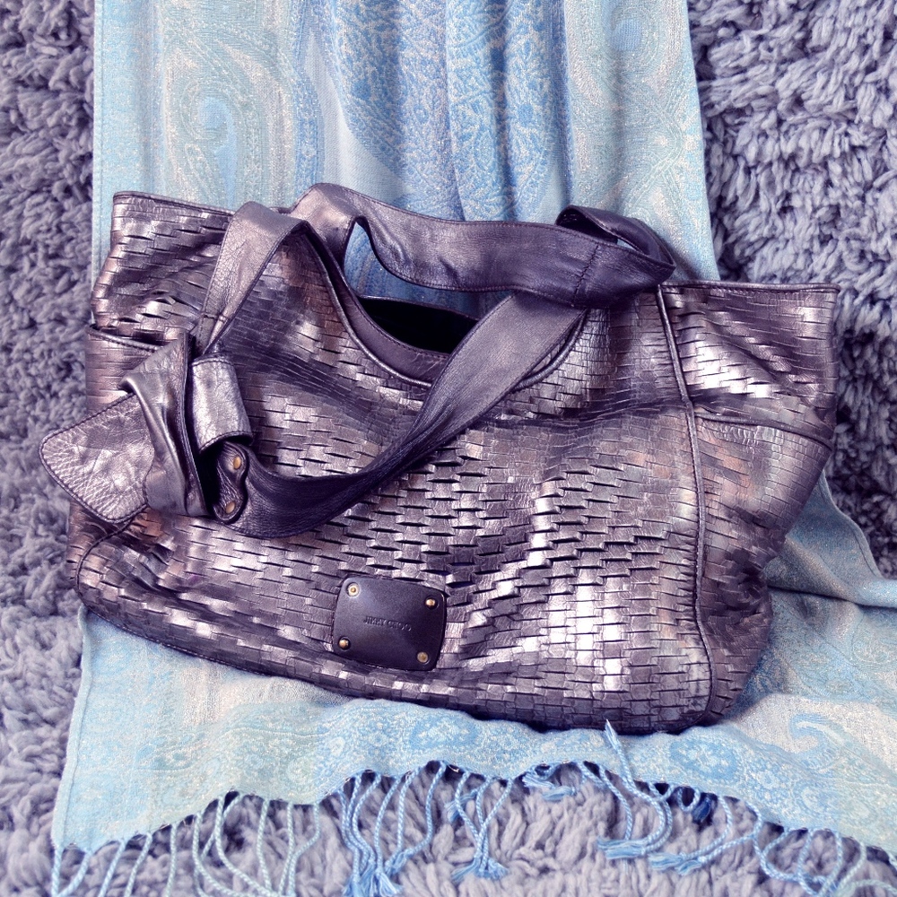 Jimmy Choo Metallic Shoulder Bag used